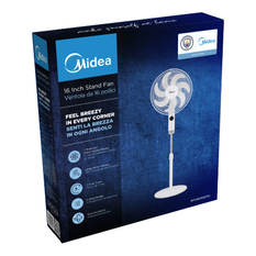 Stojanový ventilátor Midea MFS4023MR, 40 cm, bílá 