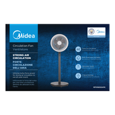 Stojanový ventilátor Midea MFG1822LAP, černý 