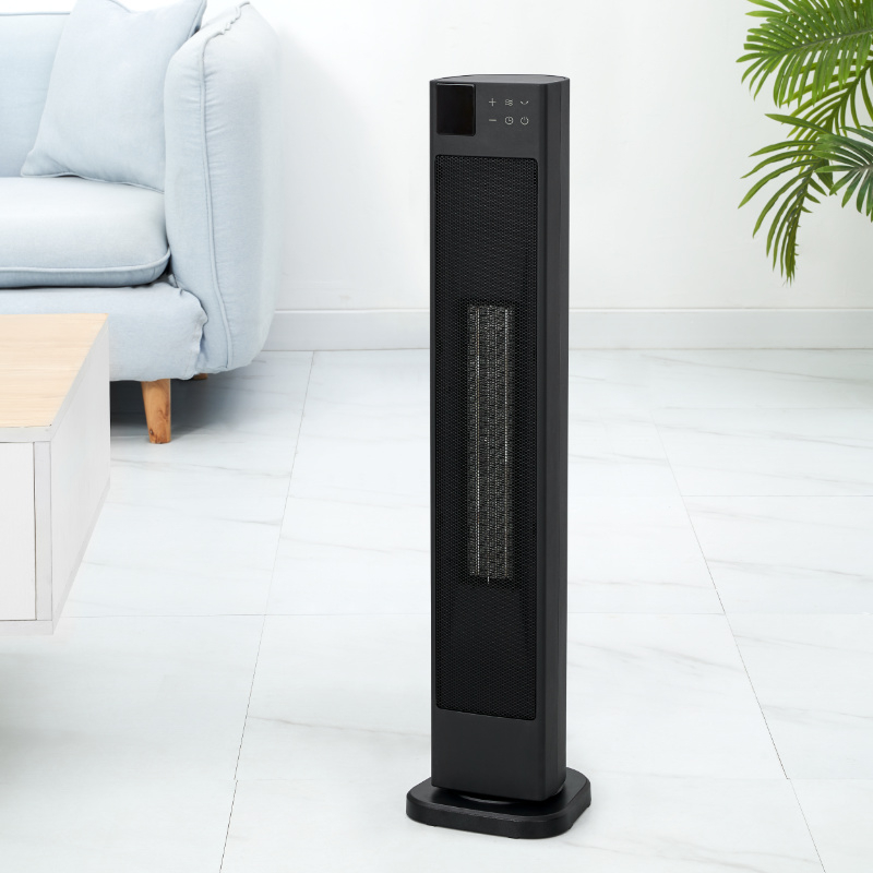 Teplovzdušný oscilační ventilátor Midea MNTH2022GR, s dálkovým ovládáním, 76,5cm 