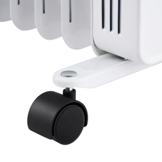 Olejový radiátor Midea MNY150722M, 7 žeber, 600 - 1500 W, bílá 