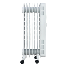 Olejový radiátor Midea MNY150722M, 7 žeber, 600 - 1500 W, bílá 