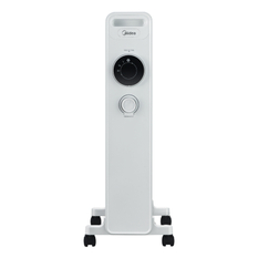 Olejový radiátor Midea MNY150722M, 7 žeber, 600 - 1500 W, bílá 
