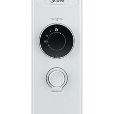 Olejový radiátor Midea MNY200922M, 9 žeber, 600 - 2000 W, bílá 