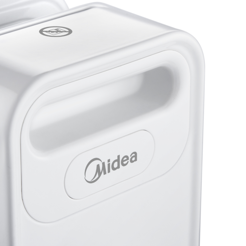 Olejový radiátor Midea MNY231120MR, 11 žeber, 1000 - 2300 W, bílá 
