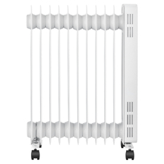 Olejový radiátor Midea MNY231120MR, 11 žeber, 1000 - 2300 W, bílá 
