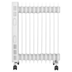Olejový radiátor Midea MNY231120MR, 11 žeber, 1000 - 2300 W, bílá 