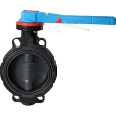 Mezipřírubová uzavírací klapka PVC-U Plimat, d90 mm, EPDM