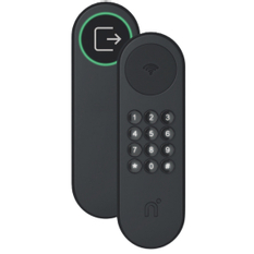 Inteligentní elektronický zámek Nimly Entrance Black, pro vchodové dvěře, černá