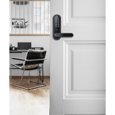 Inteligentní elektronický zámek Nimly Indoor Black, pro vnitřní dvěře, černá