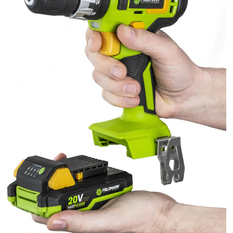 Aku vrtačka Fieldmann FDUV 70115-A, součástí akumulátor, nabíječka a kufr