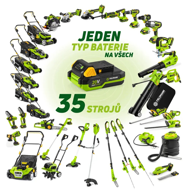 Akumulátorový vertikutátor Fieldmann FZV 70905-0 (bez akumulátoru)