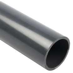 Tlakové potrubí PVC-U Clevelings, d110 x 4,2 mm, PN10, délka 5 m, šedá