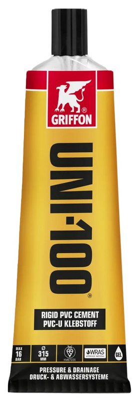 Lepidlo PVC Griffon UNI-100, tuba 125 ml