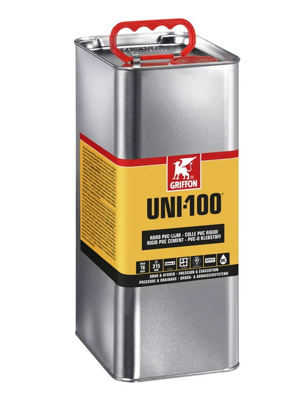Lepidlo PVC Griffon UNI-100, plechovka 5l