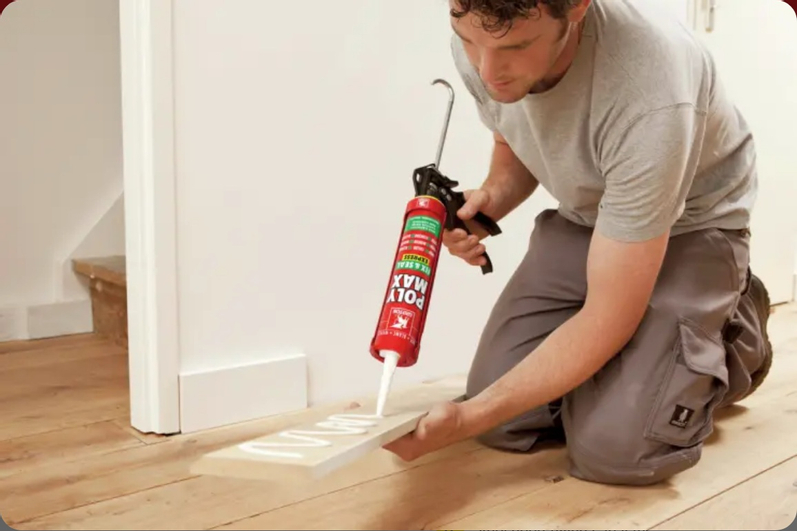 Montážní lepidlo Griffon Poly Max & Seal Express, 425 g, bílá