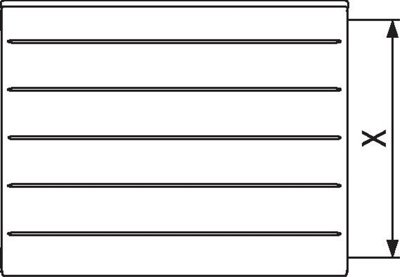 Radiátor Kermi Line Kompakt PLK 22 705 x 1205 mm, 2116 W, bílý
