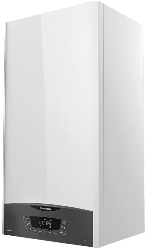 Kotel plynový kondenzační závěsný Ariston Clas One Wifi 35, topení 30,3 kW a průtokový ohřev TV 33,1 kW