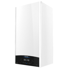 Sestava plynového kondenzačního závěsného kotle Ariston Genus One+ System 24, topení 21,5 kW a ohřev TV v externím zásobníku 24,9 kW a zásobníku BCH CD1 120 EE ARI s příslušenstvím, SVT 22171