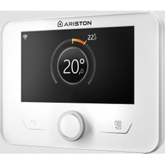 Pokojový regulátor/termostat e-BUS Ariston Sensys HD, modulační, barevný displej, CZ komunikace, časový program TOP a TV, bílá