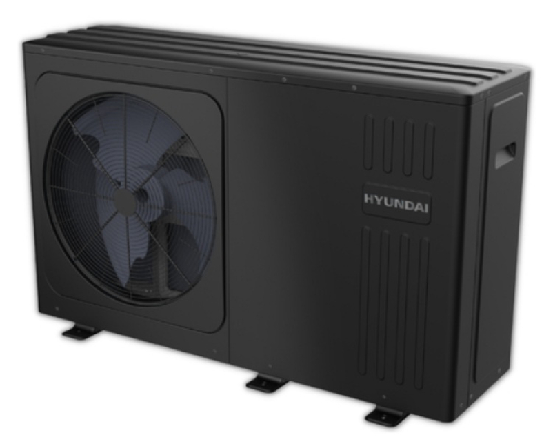 Tepelné čerpadlo Hyundai Extreme monoblok (spirála 3 kW) HPMO R290, 230 V, 10 kW, černá