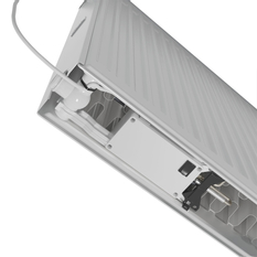 Radiátor Kermi therm-x2 x-flair Line-Vmulti PLXL 33, 905 x 1205 mm, 1385 W, bílý