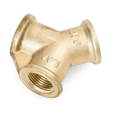 Rozdvojka Lüdecke DWS38, 3/8˝ vnitřní závity, mosaz