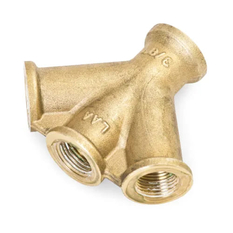 Roztrojka Lüdecke VWS12, 1/2˝ vnitřní závity, mosaz