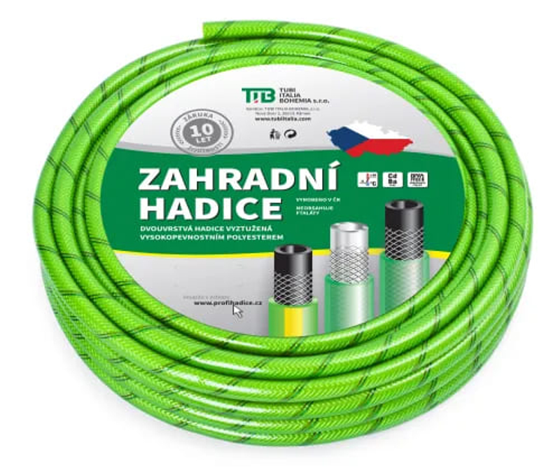 Hadice zahradní Tubi Cobra Green Profi 1/2˝, délka 25 m, zelená