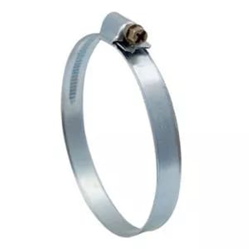 Spona hadicová 9 mm W1 80-100 mm, uhlíkovaná chromátovaná ocel