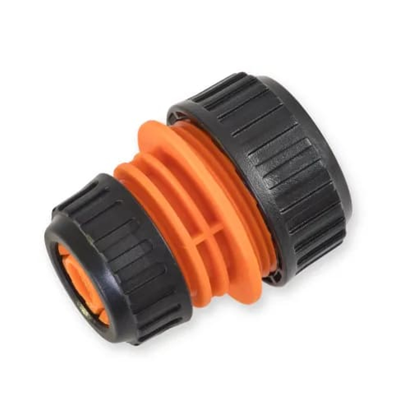 Spojka redukovaná hadicová Bradas 1/2˝ x 3/4˝ plast černooranžová