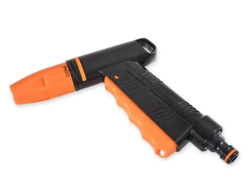 Pistole postřikovací Bradas Quick Stop nastavitelná plast černooranžová