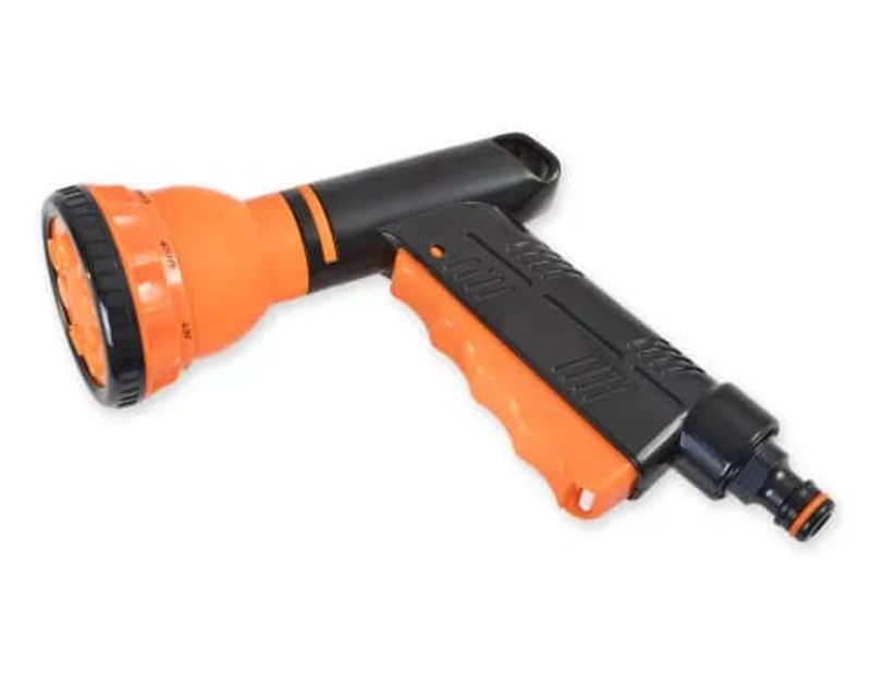Pistole postřikovací Bradas Quick Stop 7 funkcí, plastová černooranžová