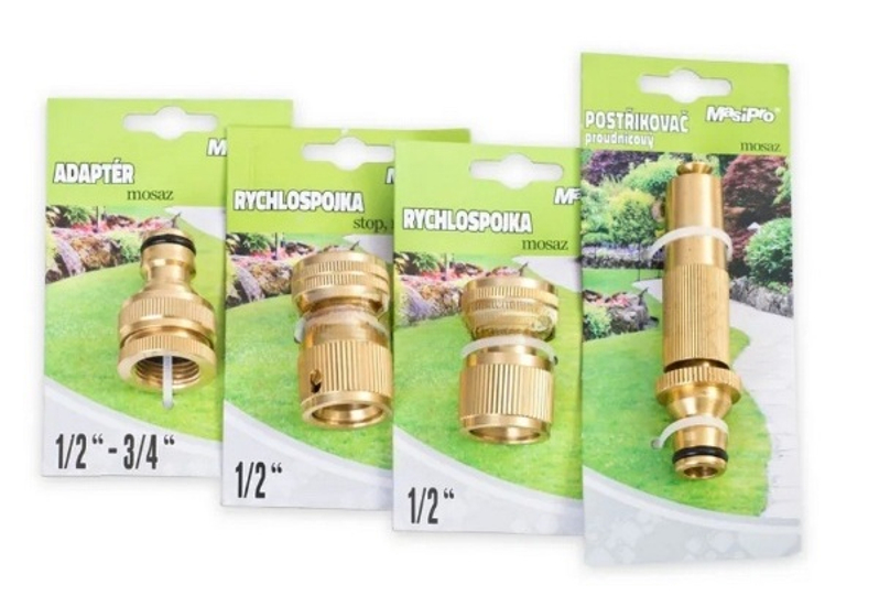 Set Tubi Astra green hadice 1/2˝ l=20m s koncovkami mosaz