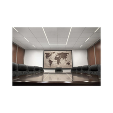 Standardní svítidlo pro kazetové podhledy Larsa S, s opálovým difuzorem (mléčný kryt)