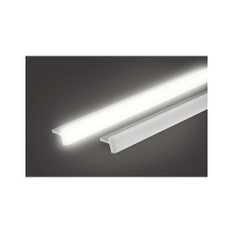 Standardní svítidlo pro kazetové podhledy Larsa T, s transparentním difuzorem, který zvyšuje světelnou účinnost o 25%