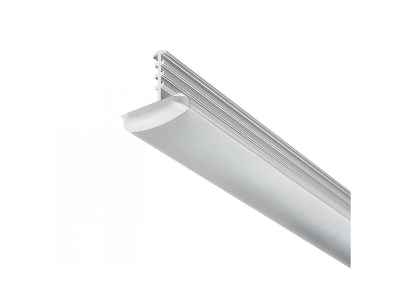 Standardní svítidlo pro kazetové podhledy Larsa TU, s transparentním difuzorem s nízkým stupněm oslnění (UGR)