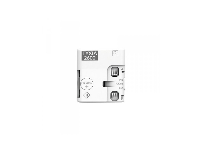 Multifunkční 2-kanálový bateriový vysílač Delta Dore Tyxia 2600 X3D