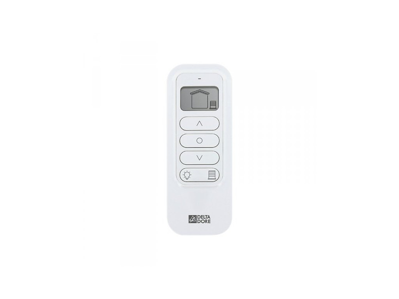 Skupinové dálkové ovládání Delta Dore Tyxia 1712, pro osvětlení a rolety, bílá