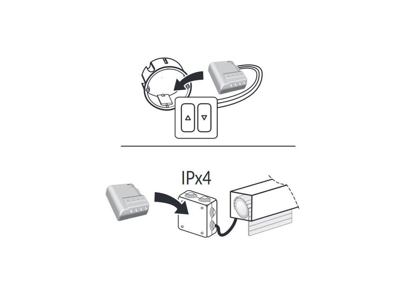 Přijímač Delta Dore Tyxia 5730, pro ovládání rolet