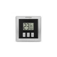 Sestava chytrého bezdrátového termostatu s přijímačem Auraton Heater Set, černá