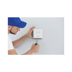 Sestava chytrého bezdrátového termostatu s přijímačem Auraton Heater Set, černá