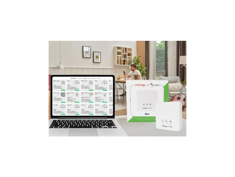 Internetová brána systému SUPLA Auraton Box, bílá