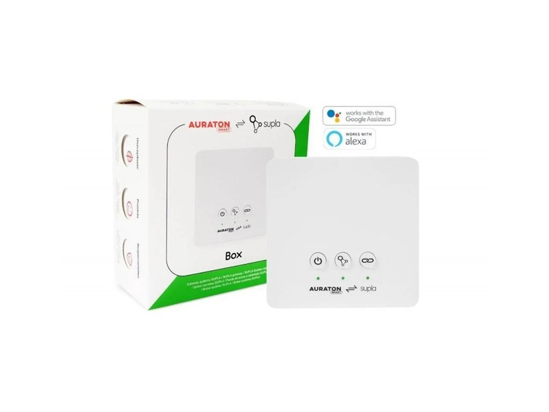 Internetová brána systému SUPLA Auraton Box, bílá