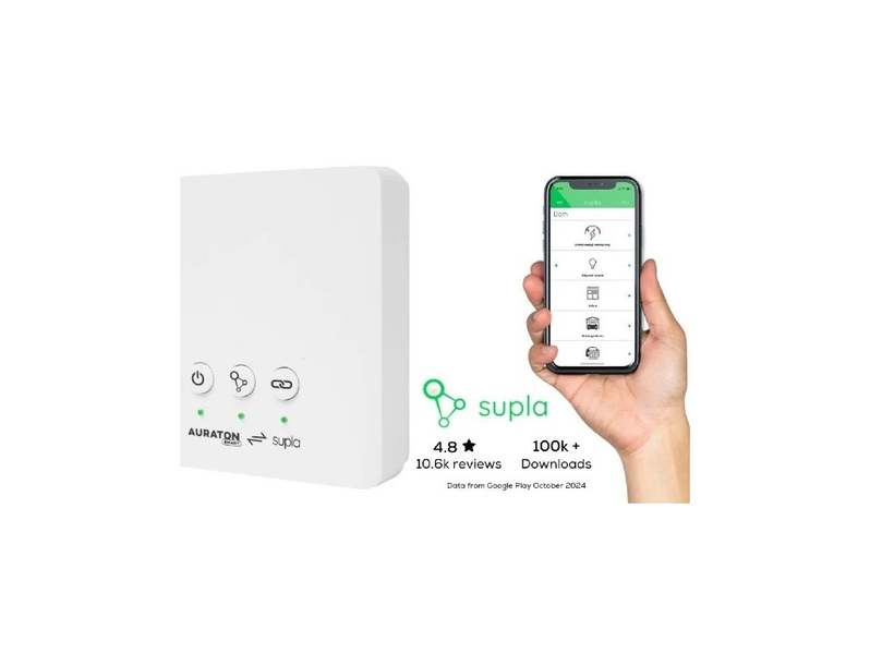 Internetová brána systému SUPLA Auraton Box, bílá