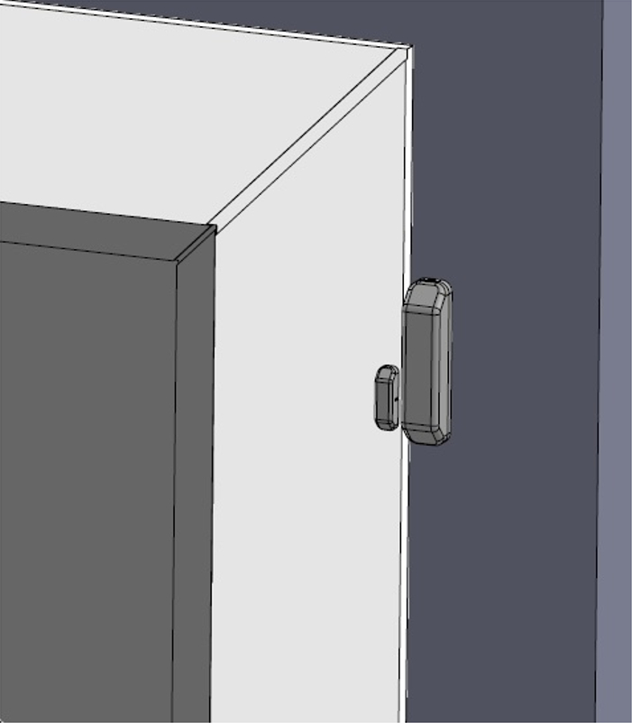 Senzor otevření oken a dveří Auraton Door Window Sensor, bílá