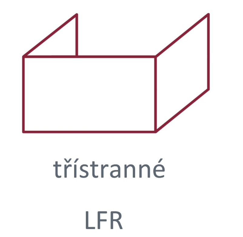 Krb plynový prosklený Karma Noblesse 50H LFR (prosklený ze 3 stran), o výkonu 3,0 - 10,9 kw, černý vnitřní panel