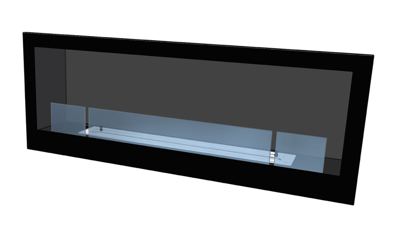 Biokrb vestavný Karma Lightline 120 F, čelní provedení, černý matný