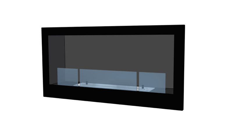 Biokrb vestavný Karma Lightline 90 F, čelní provedení, černý matný