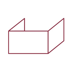 Biokrb vestavný Karma Lightline 90 LFR, třístranné provedení, černý matný