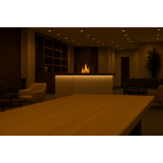 Biokrb do desky Karma Lightline Easy S, 400 x 200 mm, ocel / sklo